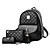 povoljno Papirna konfekcija-Školski ruksak, torba za knjige Crtići 3D za Student Djevojke Žene Vodootpornost Otporne na nošenje Prozračnost Poliester Školska torba Back Pack Torba 15.38 inch