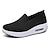 cheap Women&#039;s Sneakers-Women&#039;s Sneakers Slip-Ons Pink Shoes Flyknit Shoes Platform Sneakers Outdoor Daily Solid Color Summer Flat Heel Round Toe Casual Minimalism Running Walking Tissage Volant Loafer Black White Pink