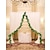 olcso Műnövények-12db műszőlő lomb 220cm/87&quot; mesterséges levelek szőlő fal dekor esküvői party dekoratív szőlő, hamis virágok esküvői boltívhez kertfal otthoni buli hotel iroda elrendezése dekoráció