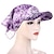 halpa Naisten hatut-naisten huivi huivi lippalakki aurinkovoide suojaus lippalakki painettu reunalippis värikäs aurinkosuoja hupullinen huivi päähine huivi baseball hattu