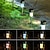 abordables Lampes Solaires LED-12 pièces solaire jardin pelouse lumières extérieur led lumière solaire étanche patio allée éclairage cour paysage décoration lampe