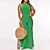 cheap Women&#039;s Jumpsuits-Women&#039;s Jumpsuit Backless Solid Color Halter Neck Casual Party Vacation Wide Leg Bodycon Sleeveless Green Pink S M L Spring