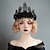 billige Tilbehør til hårstyling-halloween konge krone gotisk brud tiara kvindelig mitzva fødselsdagsgave prinsesse bryllup krone
