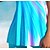 preiswerte Tankinis-Damen Badeanzug Tankini 2 Stück Normal Bademode Farbblock Blumen Blau Gurt Gefüttert Badeanzüge Urlaub Strandbekleidung Sport