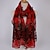 baratos Lenços e lenços de mulher-1 peça cachecol feminino elegante pavão bordado de renda lenço longo xale macio respirável toalha longa