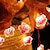 baratos Mangueiras de LED-Luzes de corda de flor de cerejeira solar 4m 40 led ao ar livre à prova d&#039;água jardim luzes de fadas festa de casamento de natal pátio feriados varanda decoração de casa 8 modos de iluminação