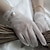 voordelige Bruidshandschoenen-Polyester Polslengte Handschoen Handschoenen / Imitatieparel Met Nep Parel / Pure Kleur Bruiloft / feesthandschoen