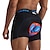 baratos Roupa interior masculina e Camada Base-WOSAWE Homens Bermudas Acolchoadas Para Ciclismo Moto Calção Calças Modelagem Semi-Form Fit Ciclismo de Montanha Ciclismo de Estrada Esportes Riscas Tapete 3D Respirável Secagem Rápida Redutor de Suor