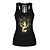 cheap Yoga Tops-21Grams® Women&#039;s Cowl Neck Yoga Top Galaxy Star Print Light Yellow Yellow Yoga Gym Workout Running Tank Top Sleeveless Sport Activewear Breathable Quick Dry Comfortable Stretchy