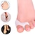 cheap Insoles &amp; Inserts-Unisex PU Leather Toe Separators Correction Fixed Practice / Beginner White / Black / Rosy Pink 1 Pair All Seasons