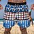 cheap Men&#039;s Shorts-Men&#039;s Classic Style Fashion Shorts Beach Shorts 3D Print Elastic Drawstring Design Knee Length Pants Casual Daily Micro-elastic Graphic Patterned Geometry Comfort Breathable Mid Waist Green Blue