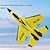 Недорогие Спорт и отдых на свежем воздухе-Радиоуправляемый пенопластовый самолет Су-35, 2,4 г, радиоуправляемый планер, дистанционное управление, истребитель, планер, пенопласт, игрушки для мальчиков для детей