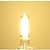 olcso Kéttűs LED-es izzók-10db szabályozható nem villogó üveg led g4 cob izzó 3w ac/dc12v led lámpa kristály izzó lampada lampara bombilla ampulla
