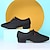 voordelige Oefen-dansschoenen-Voor heren Latin schoenen Jazz schoenen Moderne dansschoenen Platte schoenen Lage hak Bontbodem voor binnen Rubberen buitenzool