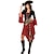お買い得  職業コスチューム-女性用 海賊 コスプレ衣装 セット 用途 マスカレード 成人 ドレス ベルト パンスト