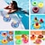 cheap Outdoor Fun &amp; Sports-Mini Water Coasters Floating inflatable cup holder Swimming pool drink float toy inflatable circle Pool Coasters Swan Flamingo 15PCS