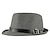 זול כובעים לגברים-בגדי ריקוד גברים כובע פאדורה כובע שולי שחור חום פּוֹלִיאֶסטֶר ספורט ושטח יום יומי סגנון מינימליסטי מסיבה\אירוע ערב יומי חגים