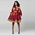 abordables mode afrocentrique-Femme Robe Tenues Africaines Modernes Bohème Impression africaine Kitengé Epaules Dénudées Actrice principale Mascarade Fleur Adultes Robe Soirée
