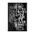 preiswerte Tierdrucke-1 Panel Zitate Drucke Poster/Bild Tier Löwe Buchstaben inspirierende Zitate moderne Wandkunst Wandbehang Geschenk Heimdekoration gerollte Leinwand kein Rahmen ungerahmt ungedehnt mehrere Größen