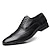 cheap Men&#039;s Shoes-Men Oxfords Business Leather Shoes Brogue British Dress Shoes Trendy Spring Summer
