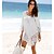abordables Hauts pour Femme-vacances d&#039;été plage dentelle couvrir vacances protection solaire blouse