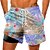 cheap Rash Guard Shirts &amp; Rash Guard Suits-Men&#039;s Swim Trunks Swim Shorts Quick Dry Board Shorts Bathing Suit with Pockets Compression Liner Drawstring Swimming Surfing Beach Water Sports Floral Summer