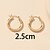 cheap Jewelry &amp; Accessories-Women‘s Stainless Steel Earrings Geometric For Valentine‘s Day Family Gathering Casual Daily Birthday Jewellery