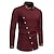 cheap Men&#039;s Tuxedo Shirts-Men&#039;s Embroidered Asymmetric Lapel Long-Sleeved Shirt Fashion Casual Slim Fit Oblique Button Western Denim Top Shirt