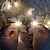 abordables Tiras de Luces LED-Guirnalda de luces led de mariposa de 1,5/3m para exteriores, decoración de luces de hadas para bodas, luces navideñas alimentadas por batería, decoración para fiestas, jardín, balcón
