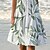 cheap Casual Dresses-Women&#039;s Casual Dress Shift Dress Sundress Midi Dress Green White Sleeveless Spring Summer Pocket U Neck 2022 S M L XL XXL 3XL