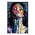 Недорогие Картины с людьми-mintura ручная работа девушка картина маслом на холсте настенное искусство украшение современная абстрактная картина для домашнего декора свернутая бескаркасная нерастянутая картина
