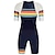 cheap Men&#039;s Clothing Sets-21Grams Men&#039;s Triathlon Tri Suit Short Sleeve Mountain Bike MTB Road Bike Cycling Green Red Blue White Leaf Stripes Geometic Bike Clothing Suit UV Resistant 3D Pad Breathable Quick Dry Sweat wicking