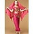 ieftine îmbrăcăminte apac-Pentru femei Costum de dans din burta Indian Fată din India Mascaradă Adulți Vârf Fustă Accesoriu de Păr Petrecere