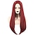 preiswerte Kostümperücke-Addams Erwachsene Topcosplay Damenperücken schwarz lang gerade Mittelteil 28 Zoll Cosplay Haarersatzperücken