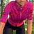 preiswerte Radtrikot Damen-21Grams Damen Radtrikot fahrradbekleidung Fahrradtrikot Kurzarm Fahhrad Shirt mit 3 Gesäßtaschen MTB Mountain Rennrad Atmungsaktiv Feuchtigkeitsableitung Schnelltrocknend Reflexstreiffen Gelb Rot Blau