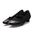 זול נעלי ריקודים ונעלי ריקוד מודרניות-בגדי ריקוד נשים ריקודים סלוניים נעליים מודרניות שלב אימון בָּחוּץ עקבים עקב עבה גומיה שחור אודם