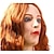 ieftine Peruci Costum-realistă stacojie femeie femeie față mască din latex cu perucă damă crossdressing sissy transgender