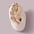 cheap Earrings-1pc Ear Cuff Earrings For Women&#039;s Street Gift Daily Chrome Imitation Diamond Classic Flower Shape