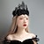 Недорогие Аксессуары для укладки волос-Хэллоуин королевская корона готическая тиара невесты женский мицва подарок на день рождения принцесса свадебная корона