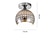 billige Taklys og vifter-15cm øydesign taklamper metall galvanisert moderne 220-240v