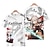economico Maglieria cosplay anime-Impatto Genshin Kaedehara Kazuha Maglietta Anime Cartone animato Manga 3D Harajuku Grafica Kawaii Per Da coppia Per uomo Per donna Per adulto Ritorno a scuola Stampa 3D
