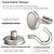 Χαμηλού Κόστους Γάντζα &amp; Εξαρτήματα-10 τμχ ισχυρός μαγνητικός γάντζος νεοδυμίου συγκράτηση έως και 12 κιλά 5 κιλά διαμέτρου 20 χιλιοστών μαγνήτες γρήγορος γάντζος για οικιακή κουζίνα στο χώρο εργασίας