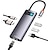 Χαμηλού Κόστους Διανομείς και διακόπτες USB-BASEUS USB 3.0 USB C Κόμβοι 11 Λιμάνια Υψηλής Ταχύτητας Δείκτης LED Με τον αναγνώστη καρτών (s) Διανομέας USB με Micro HDMI VGA 3,5 χιλιοστά Παράδοση ρεύματος Για