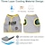 cheap Dog Clothes-Dog Cooling Vest Harness, Breathable Cool Pet Cooler Vest for Outdoor Training Walking Hiking, Summer Cooling Jacket for Small Medium Large Dogs