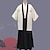 זול קימונו-בגדי ריקוד גברים יוקאטה חלוק קימונו יפני מסורתי נשף מסכות מבוגרים מעיל קימונו מפלגה