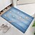voordelige vloerkleden voor woonkamer en slaapkamer-strand zeester strand collectie patroon flanel stof print huis entree matras badkamer matras matras