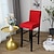 cheap Dining Chair Cover-2 Pcs Stretch Bar Stool Cover Counter Stool Pub Chair Slipcover Black for Wedding Dining Room Cafe Barstool Slipcover Removable Furniture Chair Seat Cover