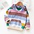 voordelige Hoodies &amp; Sweatshirts-hoodie voor kinderen voor meisjes&amp;amp; sweatshirt lange mouw regenboog streep zak snoep kleur hoodie rood groen
