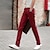 Χαμηλού Κόστους Chinos-Ανδρικά Παντελόνια κινέζικα Casual παντελόνι Παντελόνι για τζόκινγκ Μπροστινή τσέπη Σκέτο Άνεση Αναπνέει Επίσημο Επιχείρηση Κλασσικό Smart Casual Κόκκινο Κρασιού Μπλε Ρουά