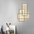 economico Lampade da soffitto con dimmer-applique da parete dimmerabile a filo plafoniera led metallo stratificato stile moderno finiture verniciate eleganti 220-240v